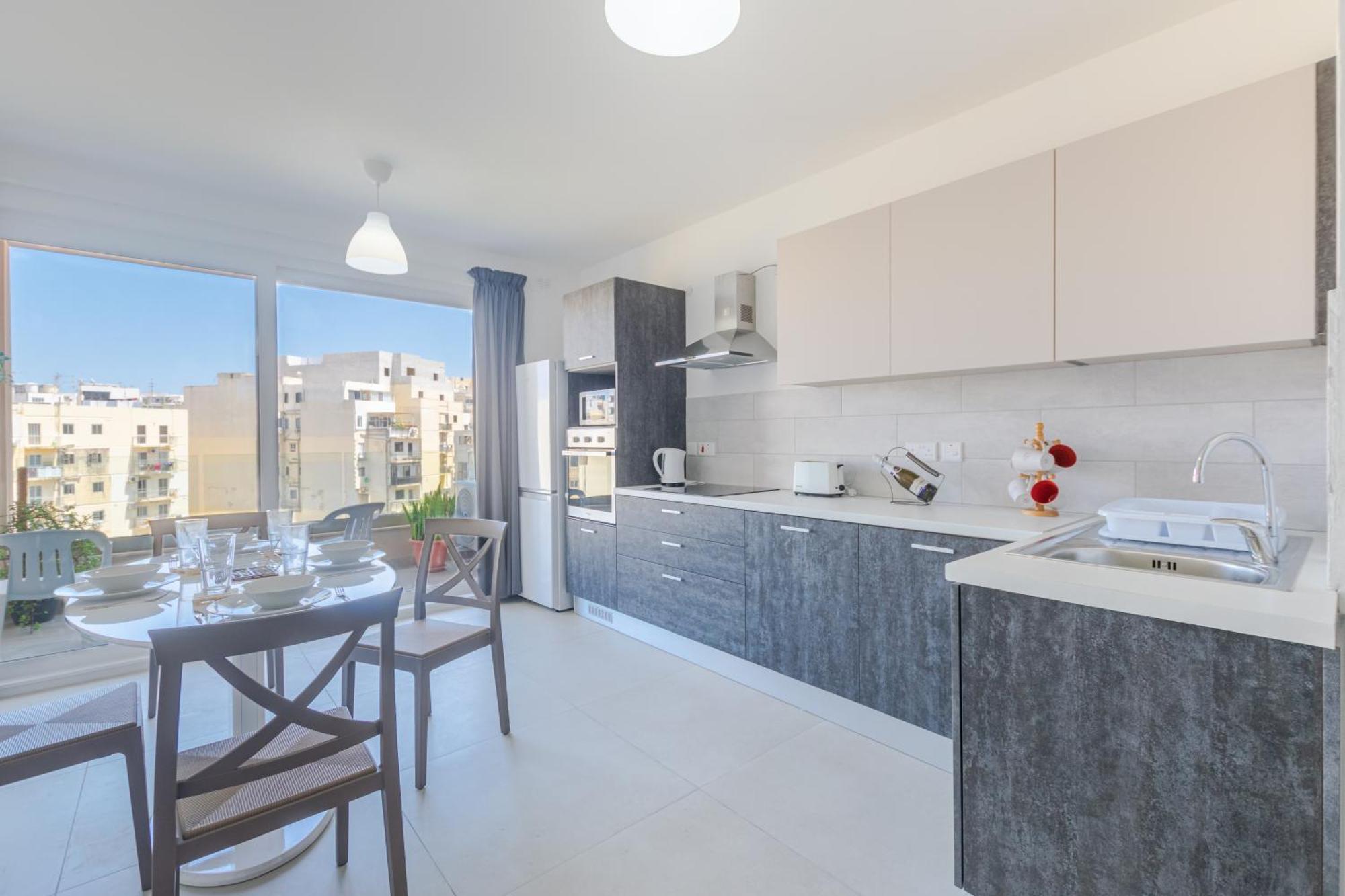 Brand New Apartment 3Bdr 2 Bth H7 San Pawl il-Baħar Kültér fotó