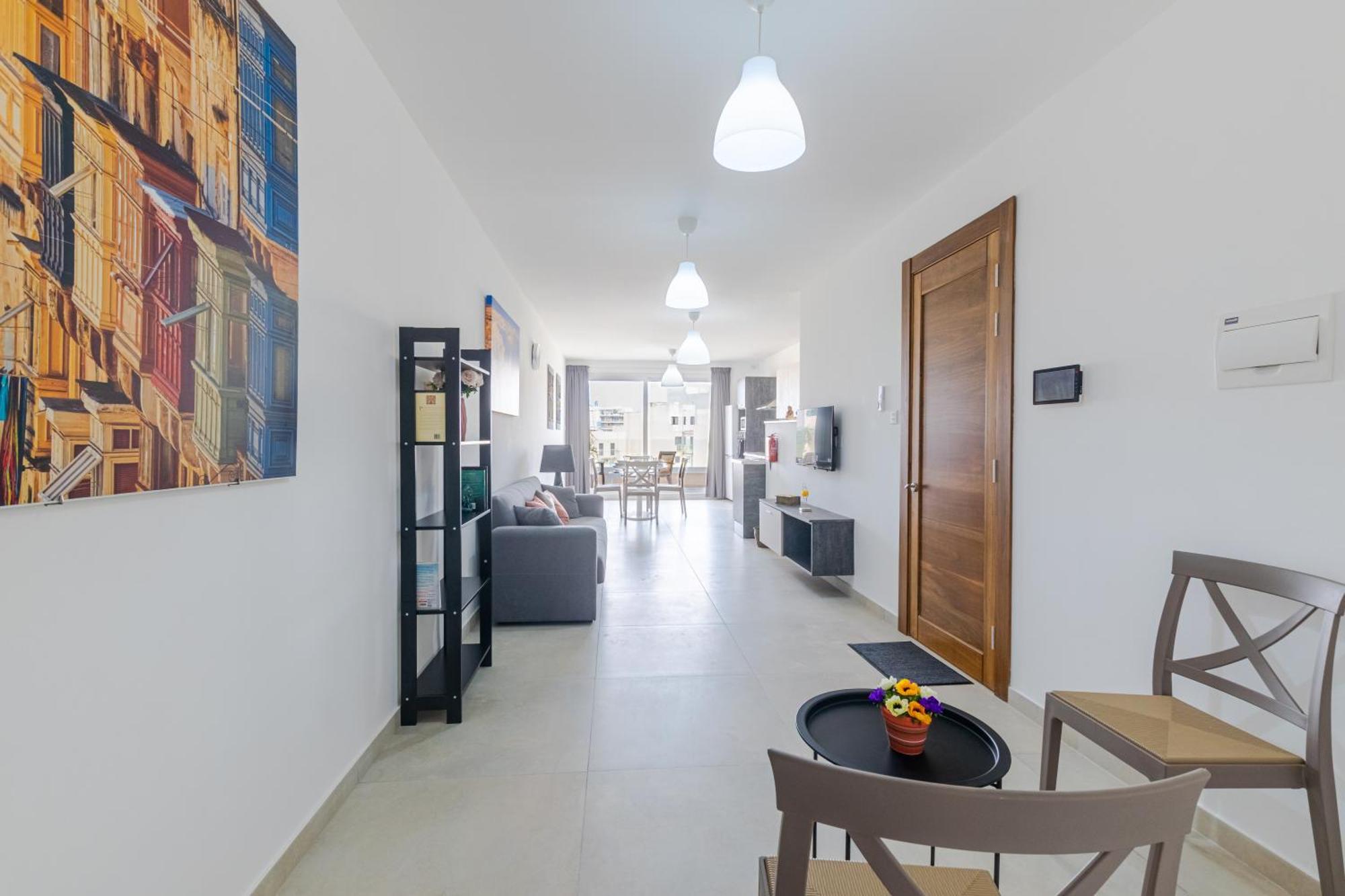 Brand New Apartment 3Bdr 2 Bth H7 San Pawl il-Baħar Kültér fotó