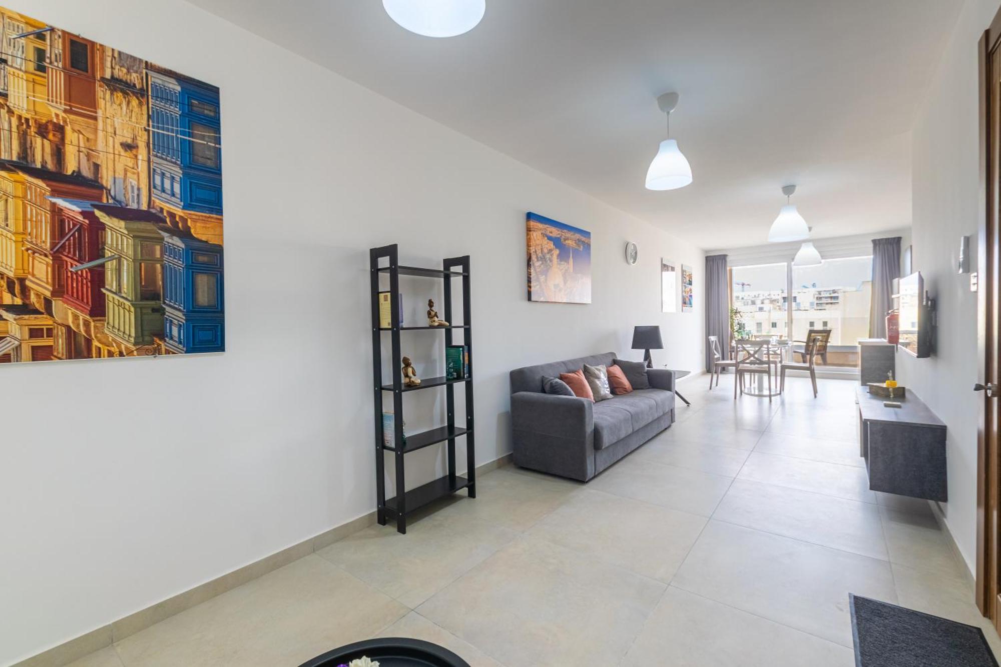 Brand New Apartment 3Bdr 2 Bth H7 San Pawl il-Baħar Kültér fotó